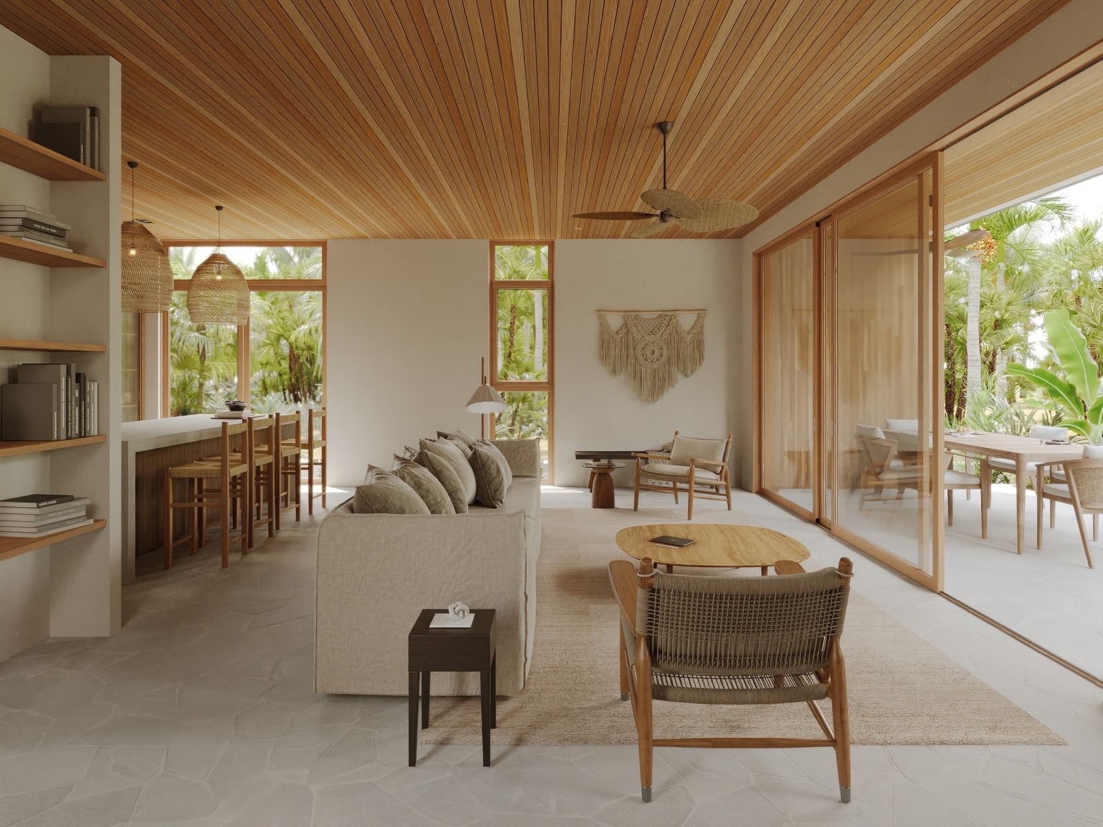 Azure Villa kitchen and dining