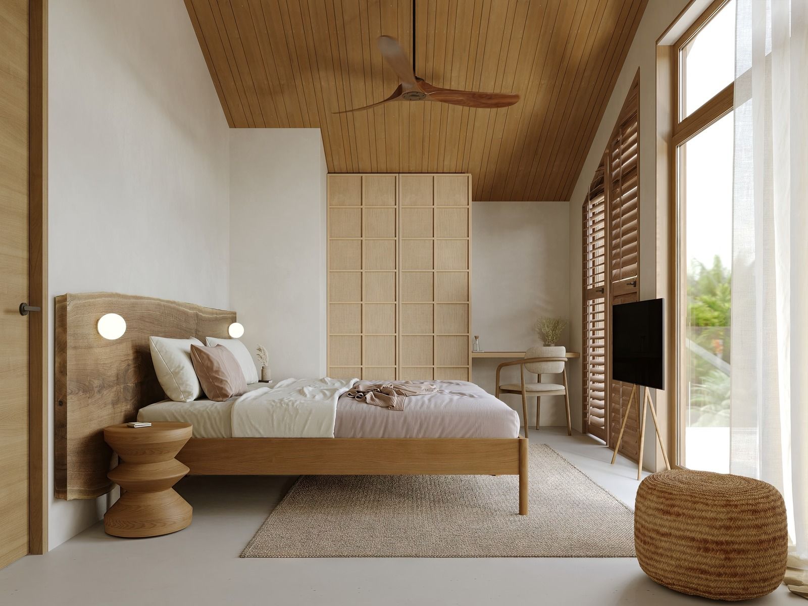 Bay Villa guest bedroom