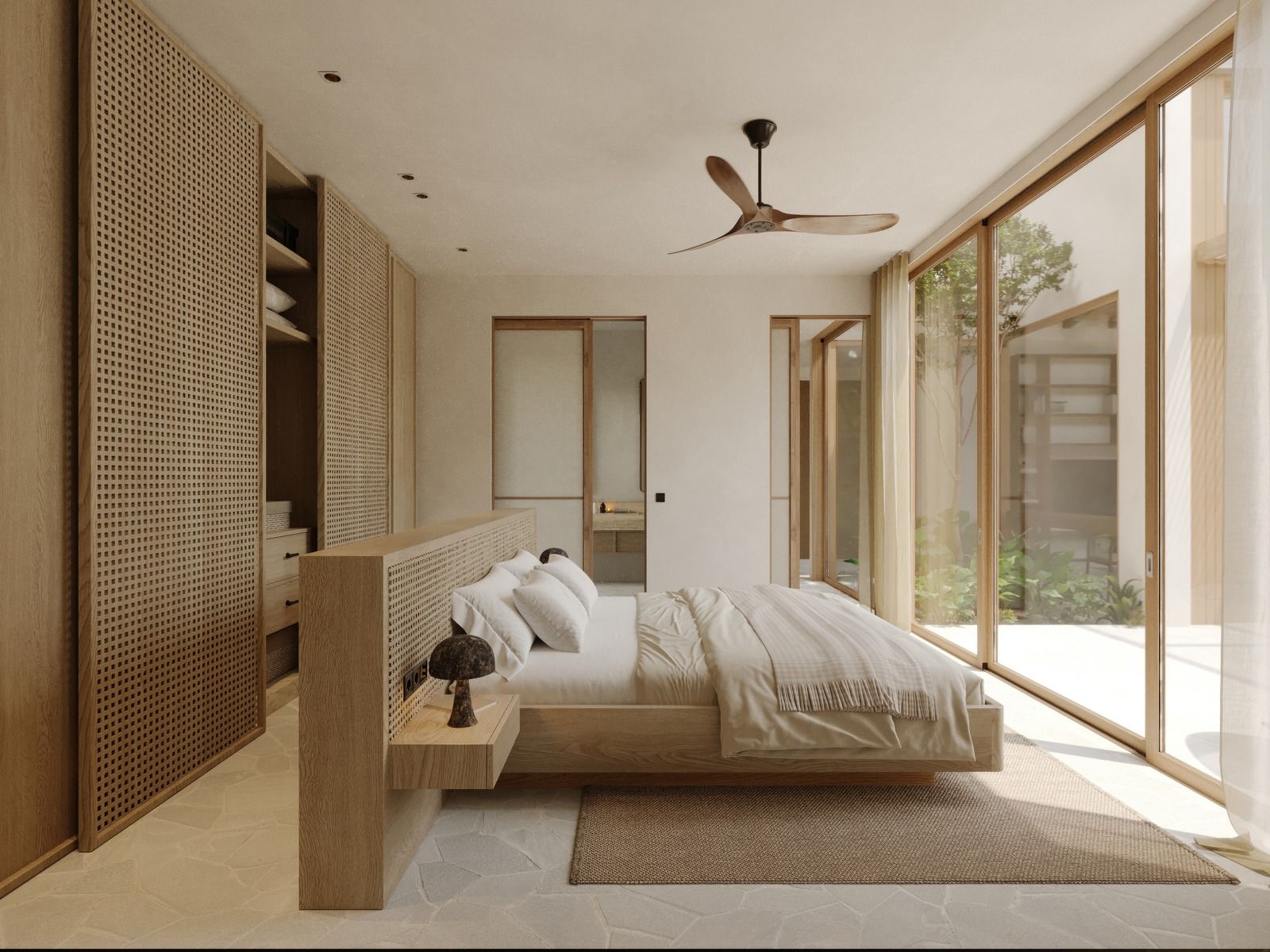 Bay Villa master bedroom